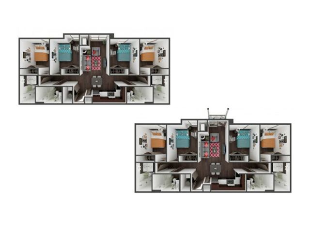 D1 Floor plan layout