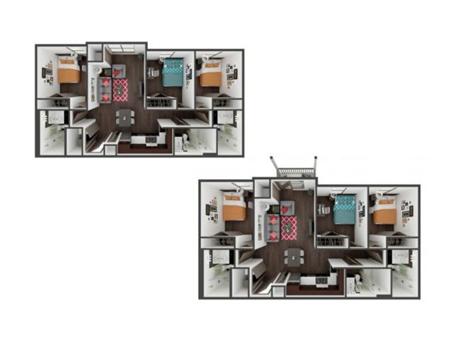 C1 Floor plan layout