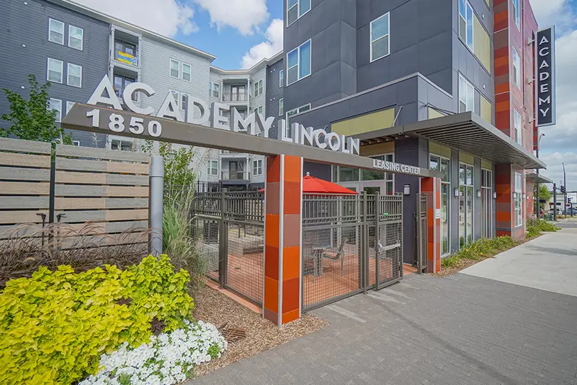 Academy Lincoln entrance