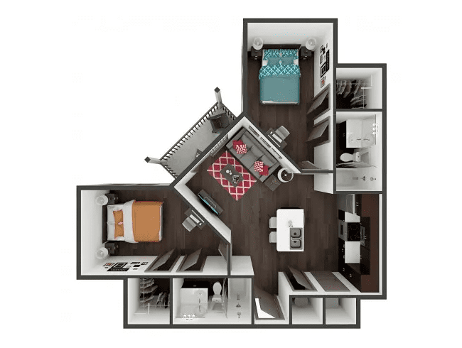 B2 floor plan